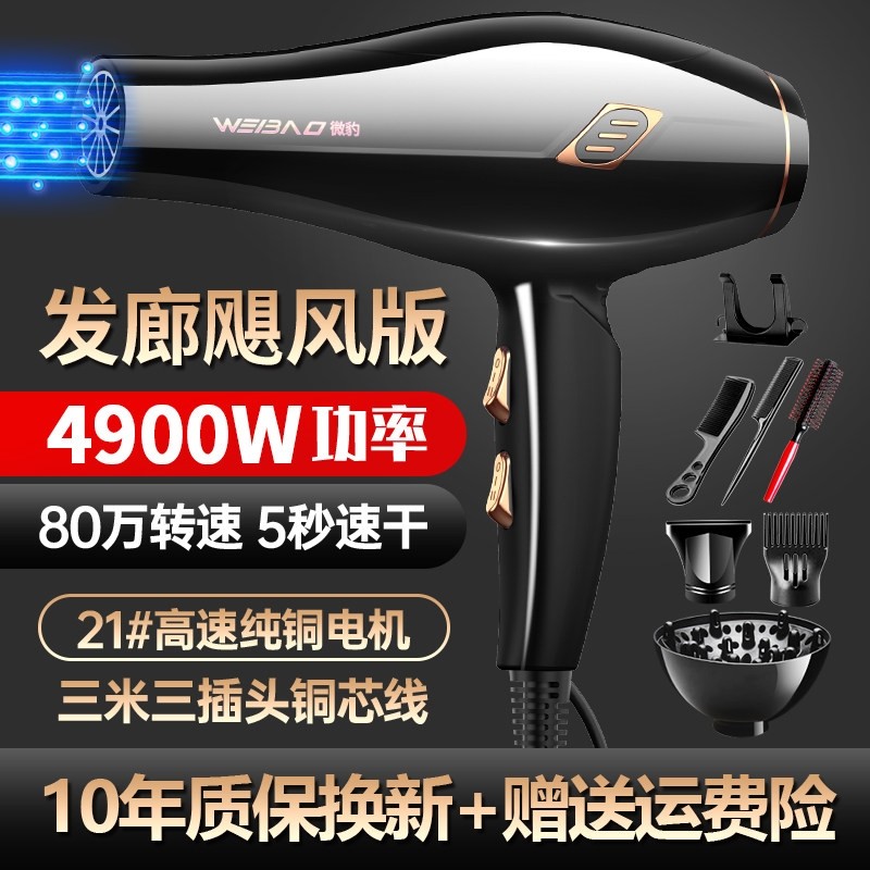 德国电吹风机家用9800w大功率发速干风筒廊理发店专用负离子护发,淘宝优惠券,粉丝福利购,淘宝优惠卷