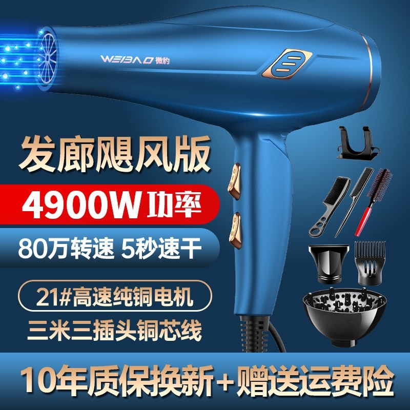 德国电吹风机家用9800w大功率发速干风筒廊理发店专用负离子护发,淘宝优惠券,粉丝福利购,淘宝优惠卷
