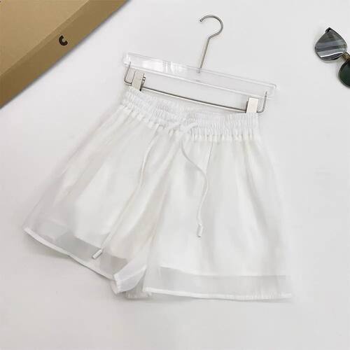 纯色休闲宽松花苞裤 Solid color casual loose flower bud pants - 图3