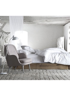 丹麦Fritz Hansen 弗里软垫扶手椅 FRI Padded armchair 创意进口