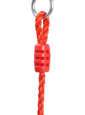 小时候儿童室内户外游乐绳儿童塑料环爬绳室外秋千其