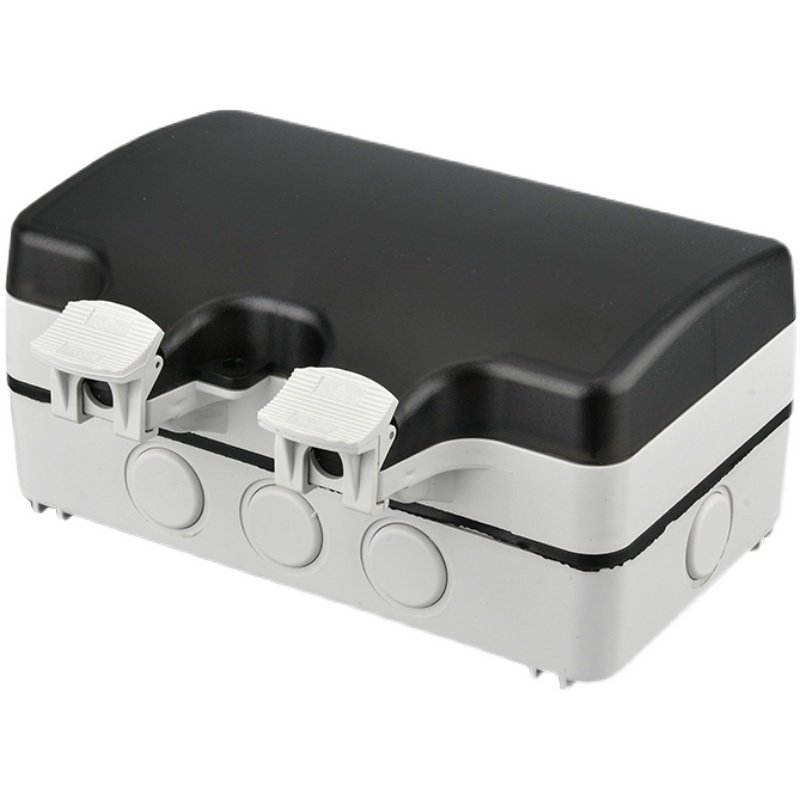 户外防水盒加厚带插座防雨多功能双三孔插座146型明装户外防溅盒,淘宝优惠券,粉丝福利购,淘宝优惠卷