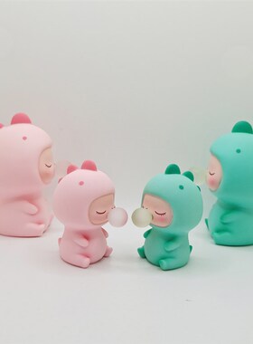 桌面可爱小摆件创意卧室少女心迷你卡通送礼汽车车载办公室装饰品