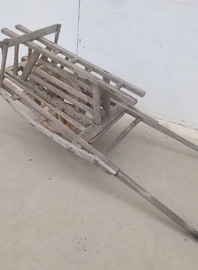 民俗怀旧农具风车米斗手推车木犁牛套复古摆件道具纯手工老物件