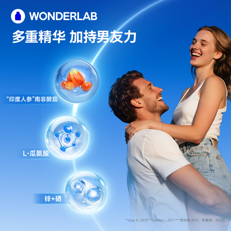 WonderLab男士多维复合维生素B族免疫VC硒锌矿物质 - 图1