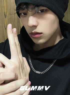 男美式hiphop项链轻奢小众