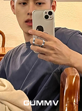 gummv合金小众个性设计戒指