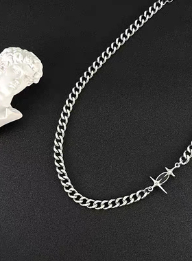 项链男潮牌设计高级男士百搭