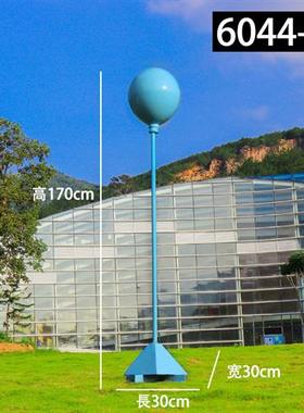 户外仿真气球爱心玻璃钢雕塑商场景区度假村民宿网红打卡拍照摆件