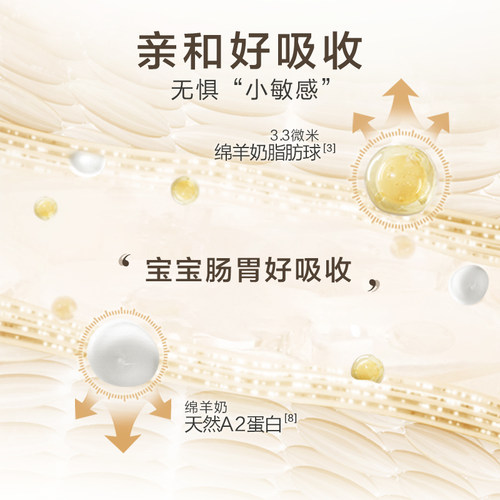 可瑞康绵羊奶粉2段6-12个月新西兰进口婴幼儿配方羊奶粉二段900g - 图0