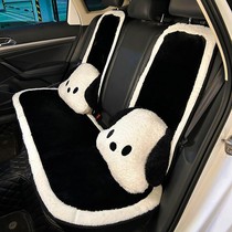 Car Cushion Autumn Winter Plus Suede Winter Style Rear Seat Cushions In-car Plush Seat Cushion Four Seasons Universal Lady On-board