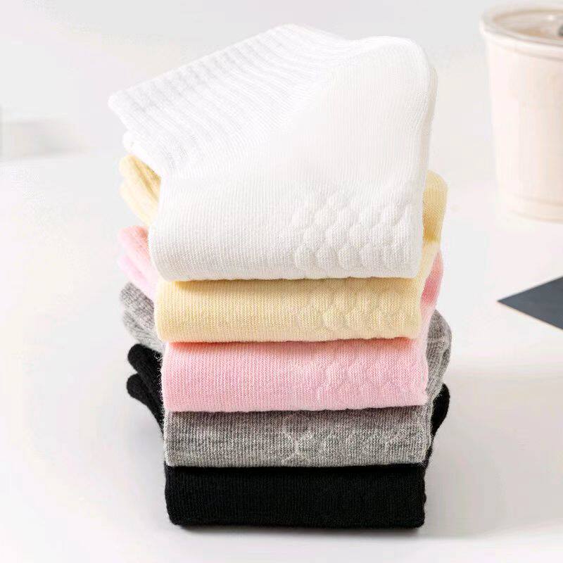 10A袜子短筒棉袜香薰防臭袜吸汗透气运动袜女袜春秋款