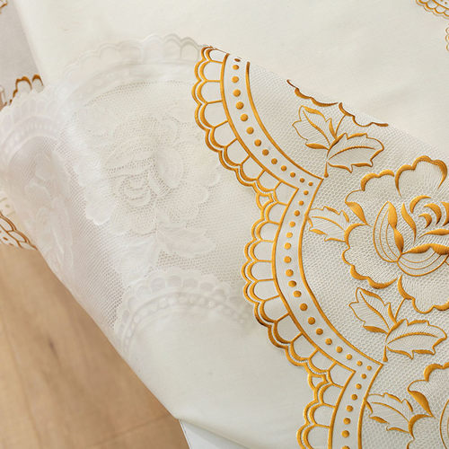 桌布防水防油免洗正方形餐桌布PVC塑料茶几布八仙桌台布防滑桌垫 - 图3