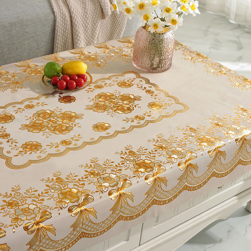 茶几桌布防水防油防烫免洗客厅PVC塑料台布餐桌布茶几桌垫高级感,淘宝优惠券,粉丝福利购,淘宝优惠卷