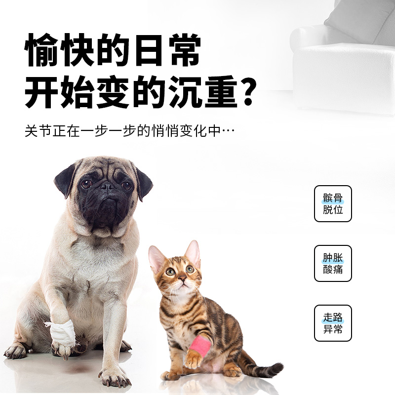 狗狗软骨素钙片补钙健骨保护关节润滑养护幼犬幼猫补钙营养品
