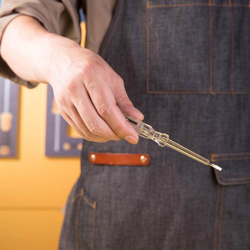 得力工具 简易式测电笔家用电工多功能透明柄螺丝刀LEDDL8001 2 3,淘宝优惠券,粉丝福利购,淘宝优惠卷