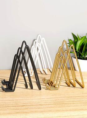 盘子支架托架铁艺照片盘架托相框架子工艺品装饰架摆件架瓷盘支架