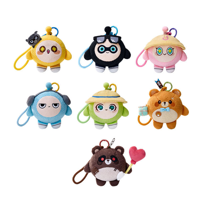 蛋仔派对挂件【官方旗舰】蛋仔派对一起去野餐系列毛绒挂件盲盒玩偶 正版首发