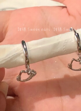 hellokitty猫咪小众设计耳环
