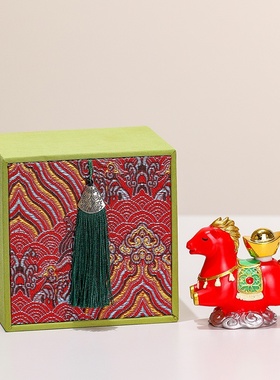 马年吉祥物国潮马家居摆件