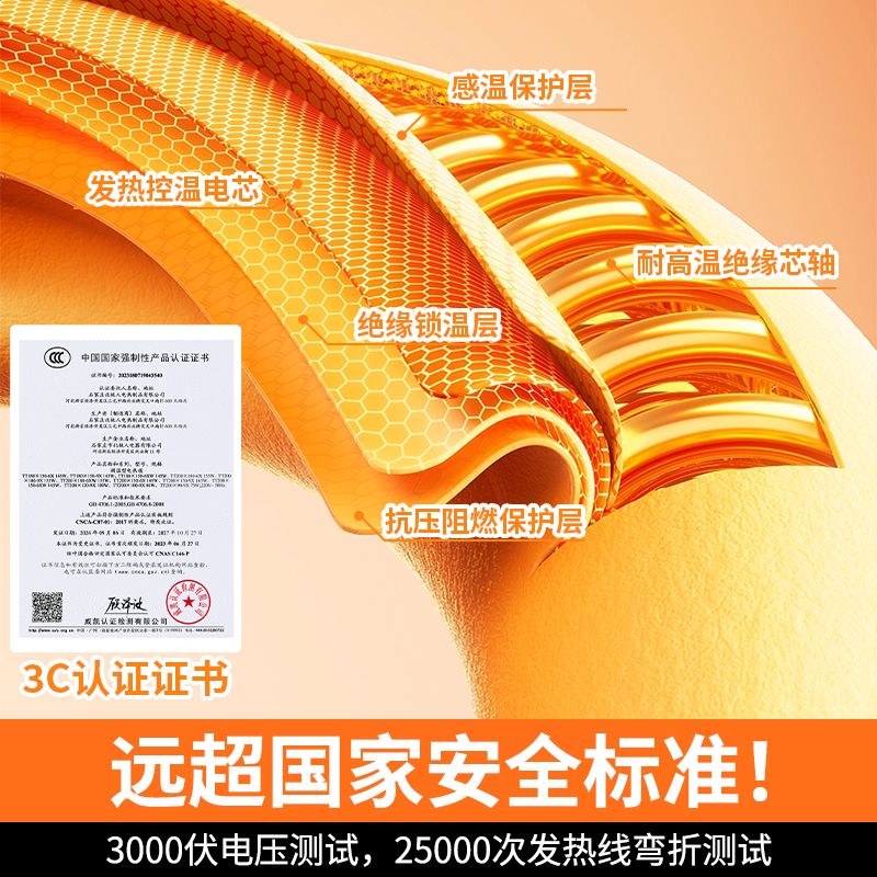 电热毯双人双控单人学生智能调温家用电热褥子林茵正品官方旗舰店