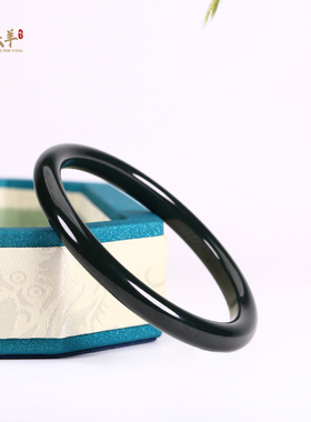 天然玉石和田玉青玉手镯精品女士