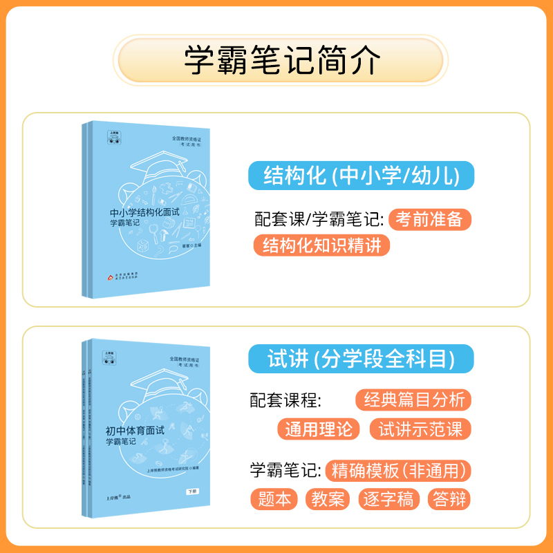 【体育教资面试】上岸熊教资面试资料体育2024年下半年教师资格证考试小学初高中结构化试讲逐字稿真题库答辩教案梳理备考网课 - 图1