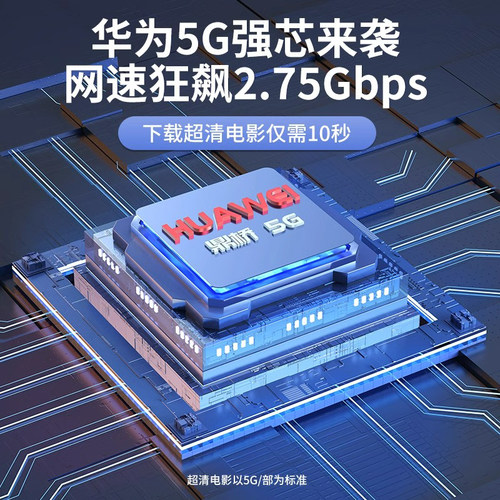 杰泊欢可插卡5G无线路由器cpe2025新款随身wifi移动无线光纤宽带千兆双频高速上网卡路由器全屋覆盖wifi6 - 图0