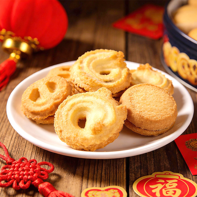 铁罐进口黄油曲奇饼干牛油908g年货零食饼干礼盒装下午茶送伴手礼,淘宝优惠券,粉丝福利购,淘宝优惠卷