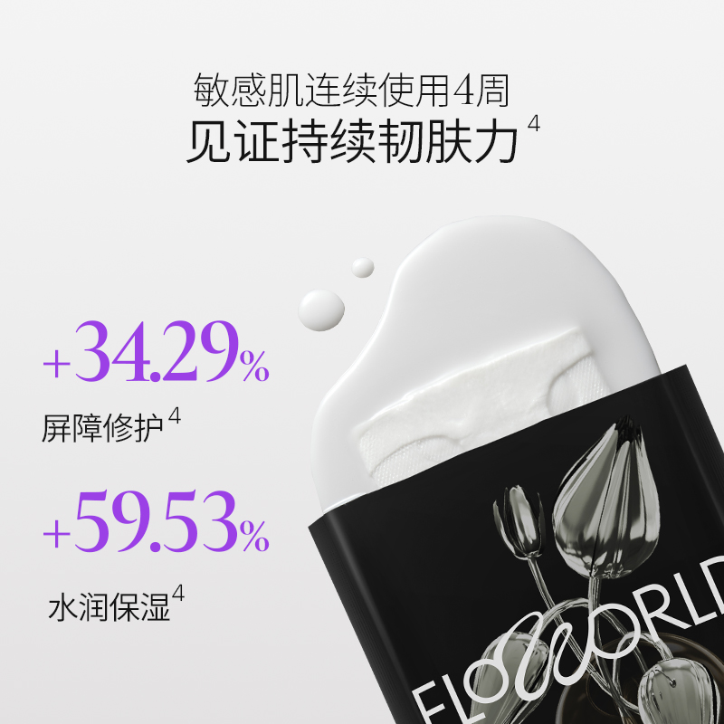 花宙黑郁金香面膜补水保湿紧致
