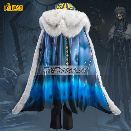 漫公爵第五人格隐士典狱长cos服全套披风囚徒首席顾问紫皮cosplay - 图0
