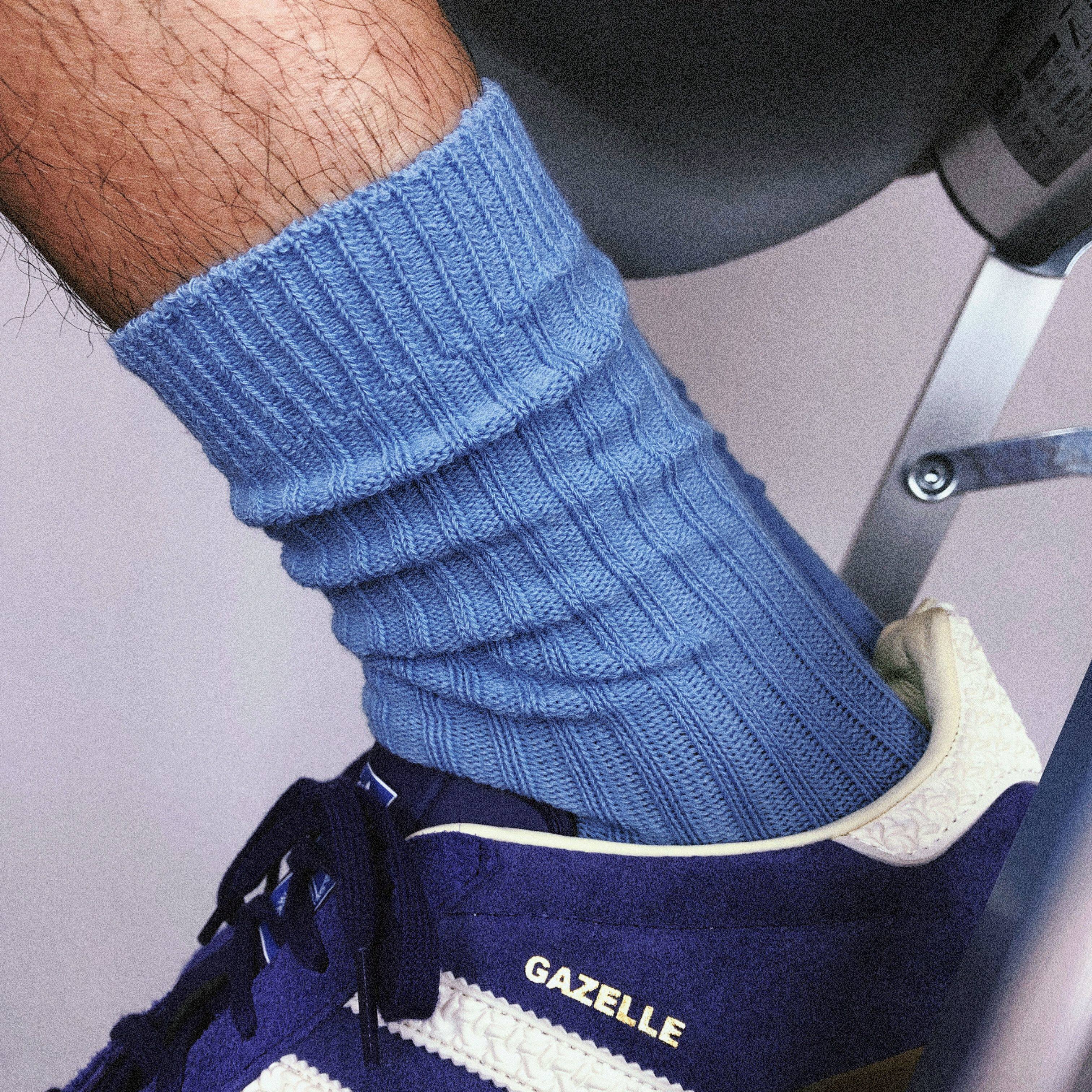 【chammy专属】TREETALLIF袜子男款女款艺术生堆堆袜白色中筒长袜