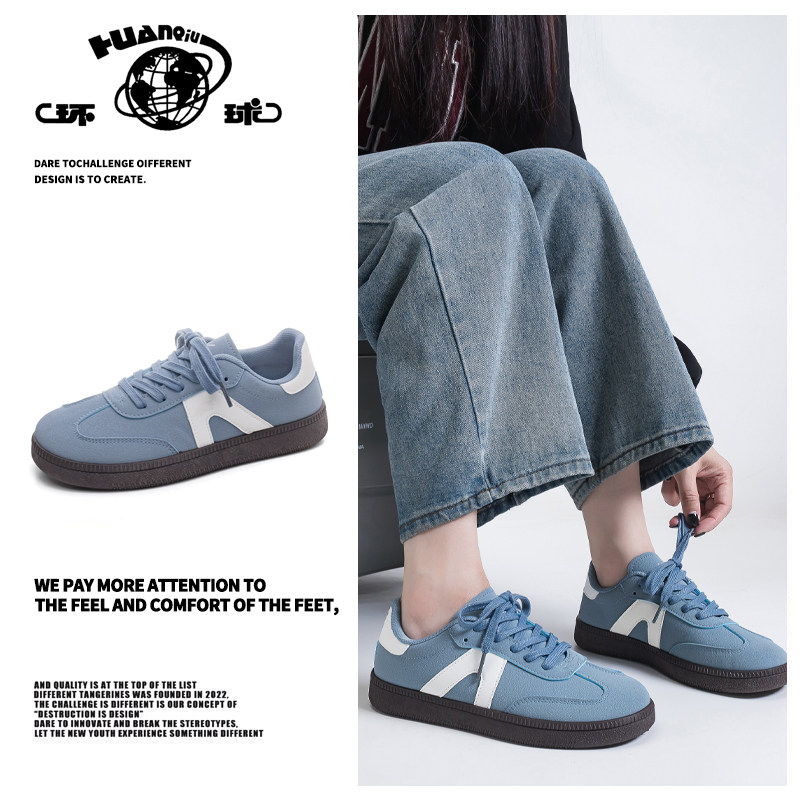 环球小众复古德训鞋女2026新款春季超火百搭学生鞋子轻便休闲板鞋,淘宝优惠券,粉丝福利购,淘宝优惠卷