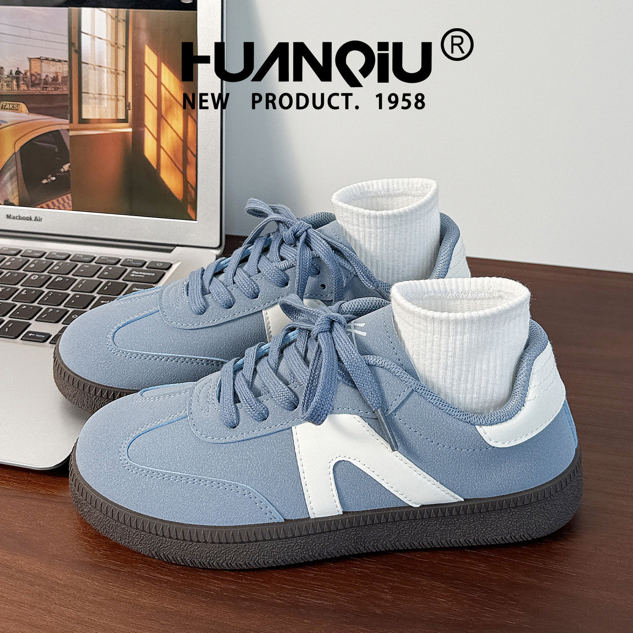 环球小众复古德训鞋女2026新款春季超火百搭学生鞋子轻便休闲板鞋,淘宝优惠券,粉丝福利购,淘宝优惠卷