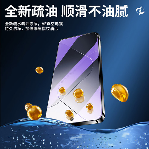 适用小米14水凝膜mi11/13/9/12pro手机膜8/11青春版10s钢化膜13ultra保护civi4pro防窥膜civi3/2贴膜mix4/cc9 - 图0