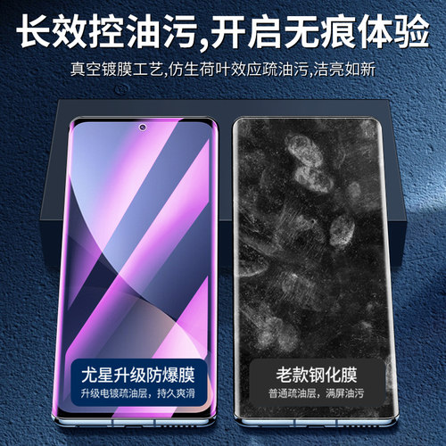 尤星适用小米12钢化膜全屏覆盖防摔保护mi12x/s手机膜曲面抗蓝光12spro/天玑版水凝膜高清12sultra防指纹屏保 - 图1