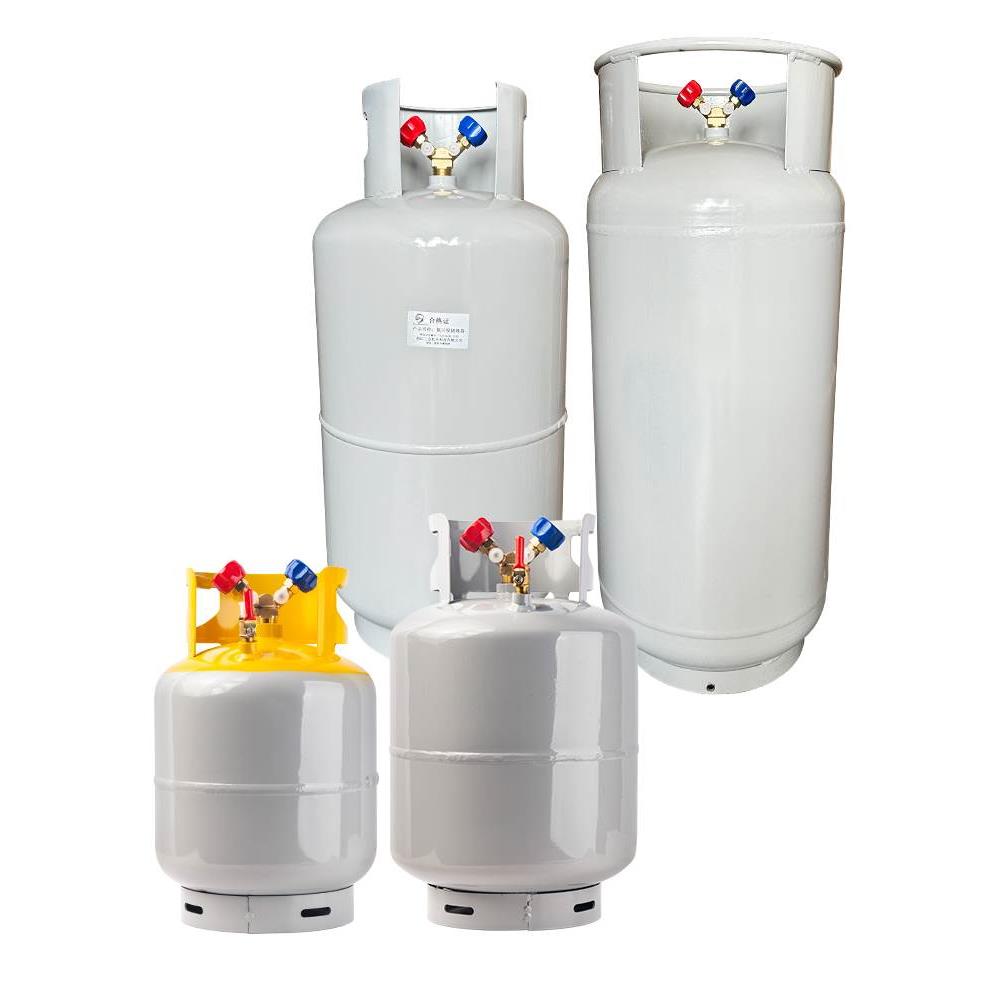 冷媒回收钢瓶22kg/50kg空调雪种制冷剂回收R134R410r22R404r407罐 - 图3