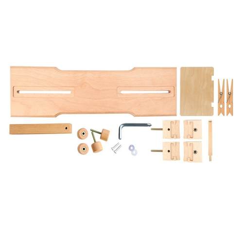 家用可调节多功能榉木台式绣架十字绣刺绣绣架通用床上刺绣绣框 - 图2