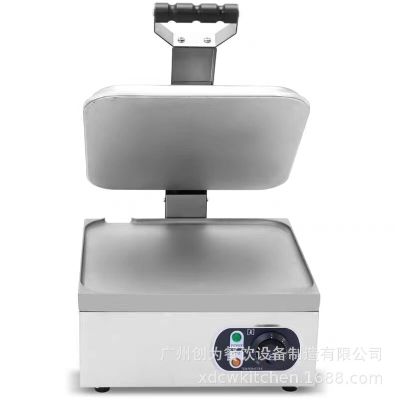 Commercial electric heating nine-slice toast multi-function pancake machine bread plate heating Chinese and Western food sandwich snack equipment