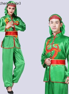 锣鼓服装头巾头套打布饰