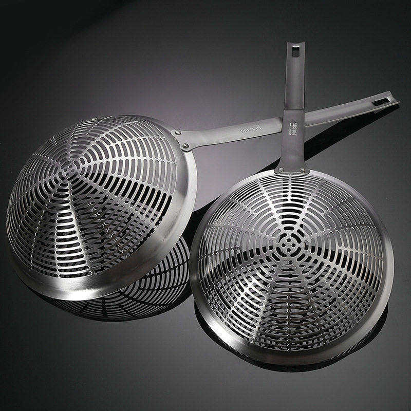 加厚304不锈钢漏勺捞面捞饺子漏网晒厨房家用油炸过滤网冲孔笊篱,淘宝优惠券,粉丝福利购,淘宝优惠卷