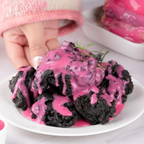 忆霖火龙果莓粉沙拉酱韩式炸鸡专用炸鸡店果酱汉堡薯条小吃商用 - 图0