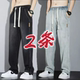 ໂສ້ງຍີນກາງເກງກະເປົ໋າ Summer Elastic waist straight jeans ສໍາລັບຜູ້ຊາຍ, ທົນທານຕໍ່ການໃສ່, ວ່າງ, ຂະຫນາດໃຫຍ່, ກາງເກງເຮັດວຽກໃນບ່ອນກໍ່ສ້າງ, ກາງເກງປະກັນໄພແຮງງານຂາ