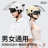 New national standard 3C certified double-mirror electric motorcycle helmet for women and men battery car half helmet summer sun protection safety helmet
