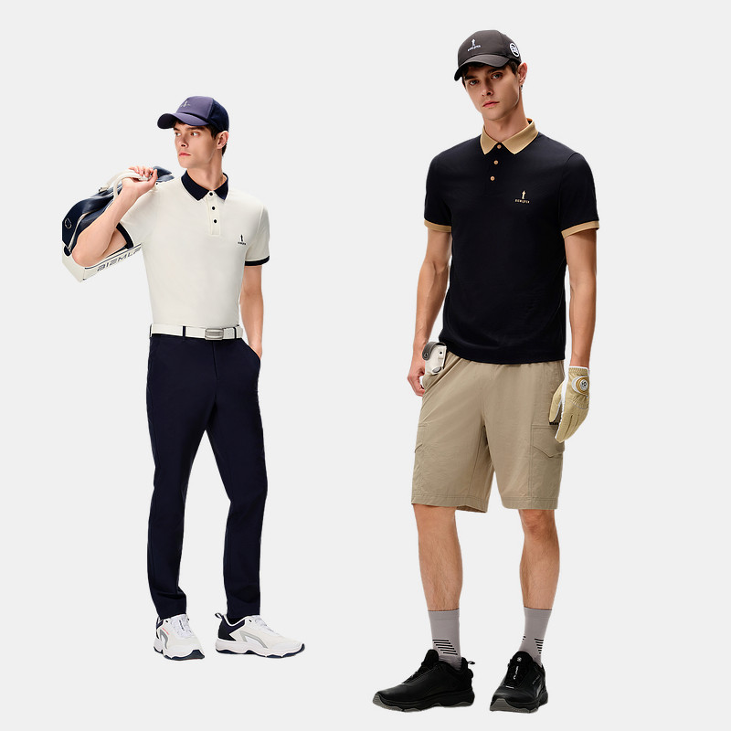 【冷感科技面料】比音勒芬高尔夫秋男士时尚休闲短袖POLO衫,淘宝优惠券,粉丝福利购,淘宝优惠卷
