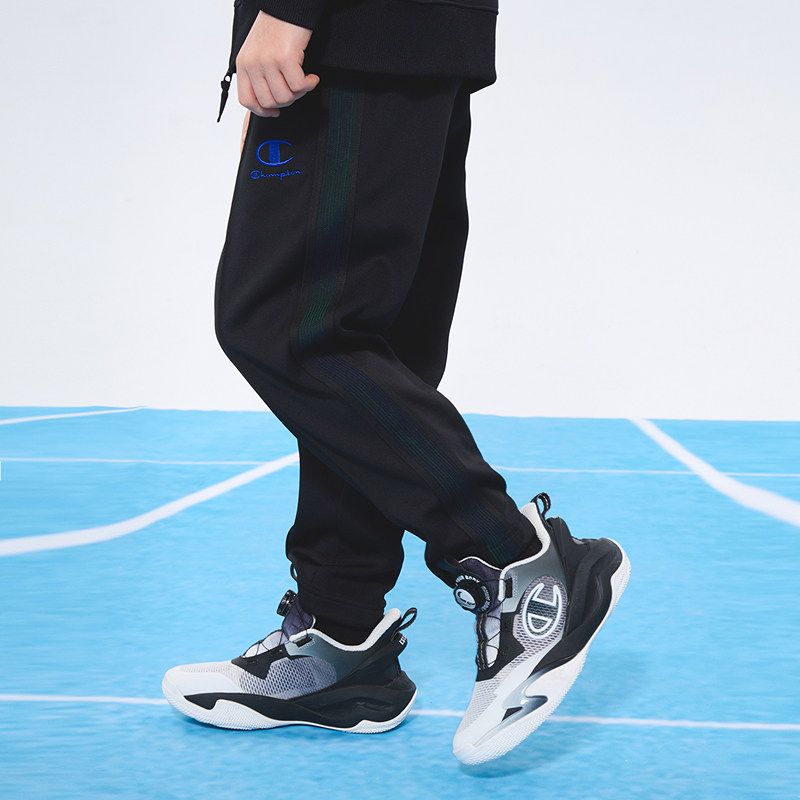 Champion冠军儿童装25冬季新款男大小童时尚简约百搭休闲运动长裤,淘宝优惠券,粉丝福利购,淘宝优惠卷