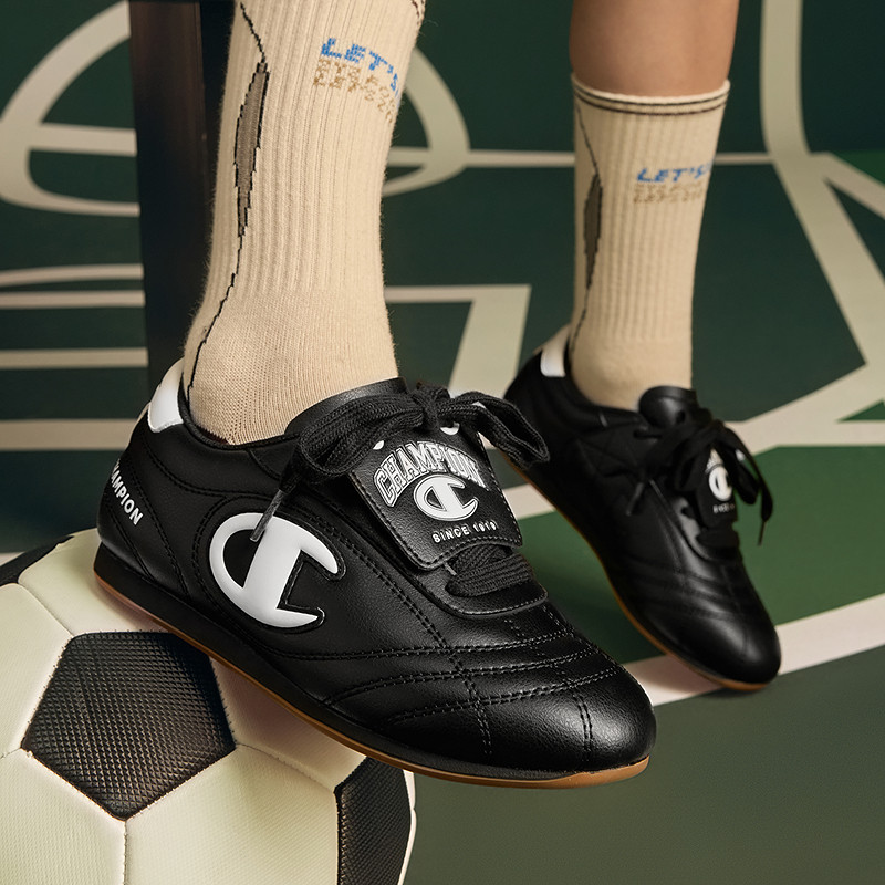 Champion冠军男女童鞋25冬季新款新年跆拳道足球德训鞋红色板鞋,淘宝优惠券,粉丝福利购,淘宝优惠卷