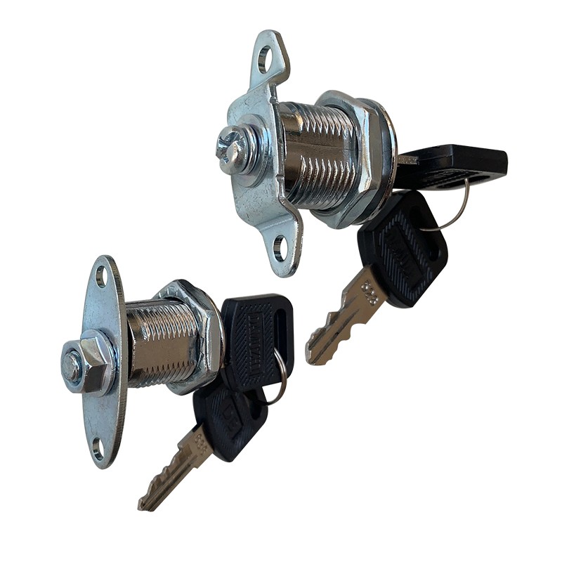 铁皮文件柜锁头天地连杆锁管理钥匙锁芯办公桌抽屉转舌锁柜门锁具 - 图3