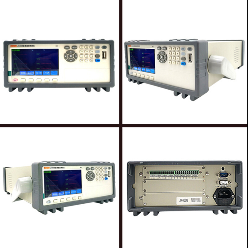 金科JK4008台式多路温度测试仪宽范围测温器-200℃～1800℃巡检仪-图0