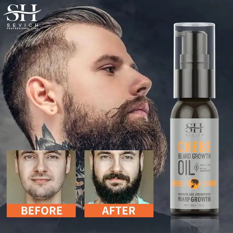 Natural Chebe Men Beard Growth Oil Fast Effective Hair Loss - 图3